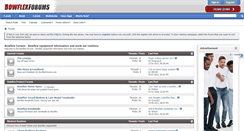 Desktop Screenshot of bowflexforums.com